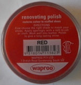 Red Shoe Polish Red Boot Polish Hand Bag Polish